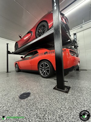 Residential Garage Epoxy Flooring in Valders, Wi