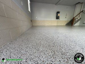 Residential Garage Epoxy Flooring in Williamsburg, Virginia