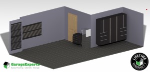Residential Garage Cabinet Storage Solution in Houston, Tx