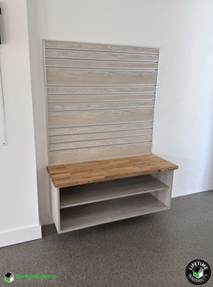 Residential Custom Shoe Storage Cabinet Storage Solution in Jupiter, Fl