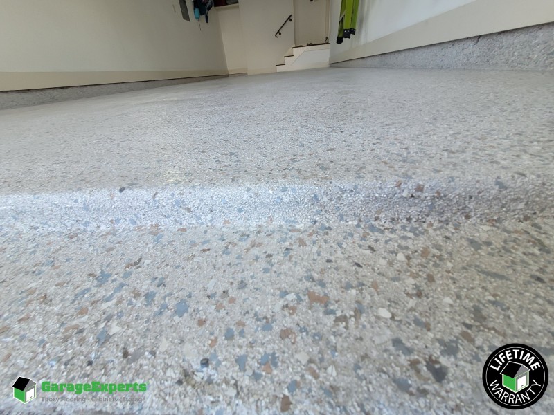 Residential Garage Epoxy Flooring in Santa Rosa Beach, Florida
