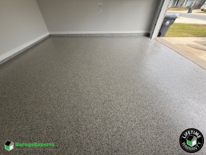 Residential Garage Epoxy Flooring in Freeport, Florida