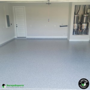 Residential Garage Epoxy Flooring in Dripping Springs, Texas