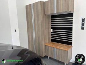 Residential Garage Cabinet Storage Solution in Peoria, Il
