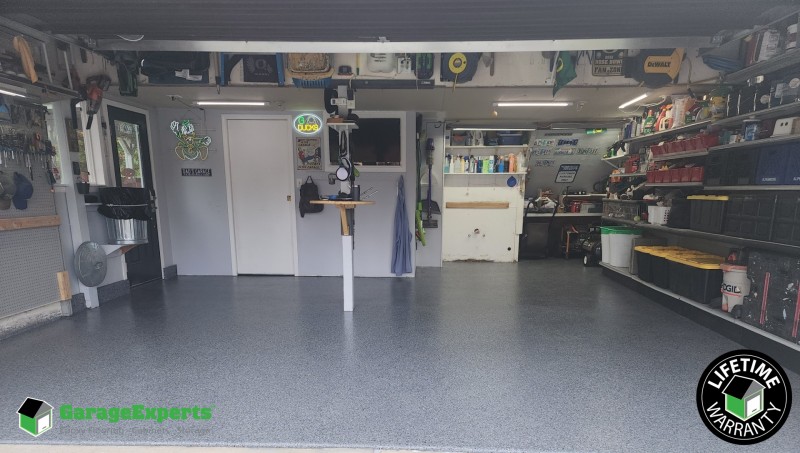 Residential Garage Epoxy Flooring in Gresham, Or