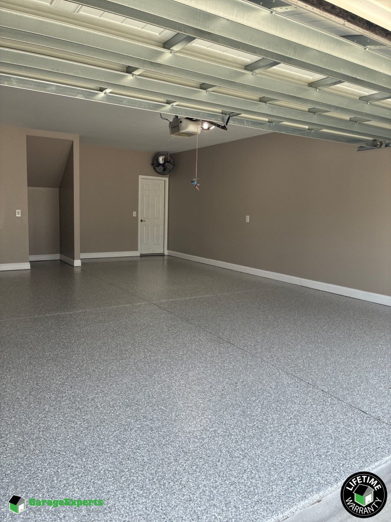 Residential Garage Epoxy Flooring in Bluffton, South Carolina