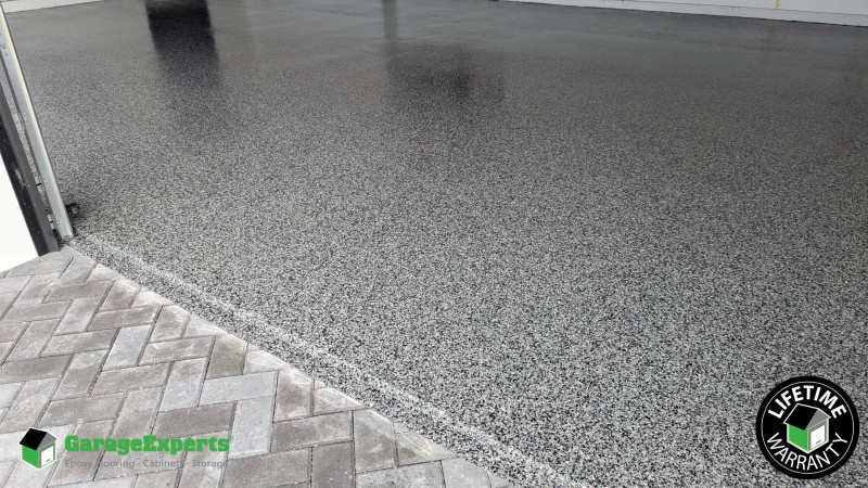 Residential Garage Epoxy Flooring in Melbourne Beach, Fl Image