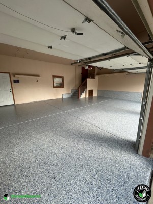 Residential Garage Epoxy Flooring in Big Rock, Il