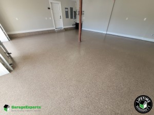 Residential Garage Epoxy Flooring in Inlet Beach, Florida