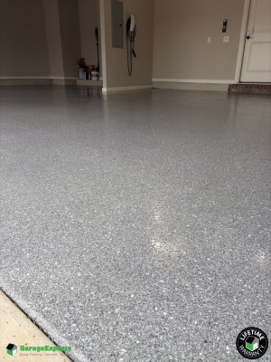 Residential Garage Epoxy Flooring in Centerton, Ar