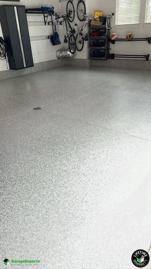 Residential Garage Epoxy Flooring in Avon, Ohio