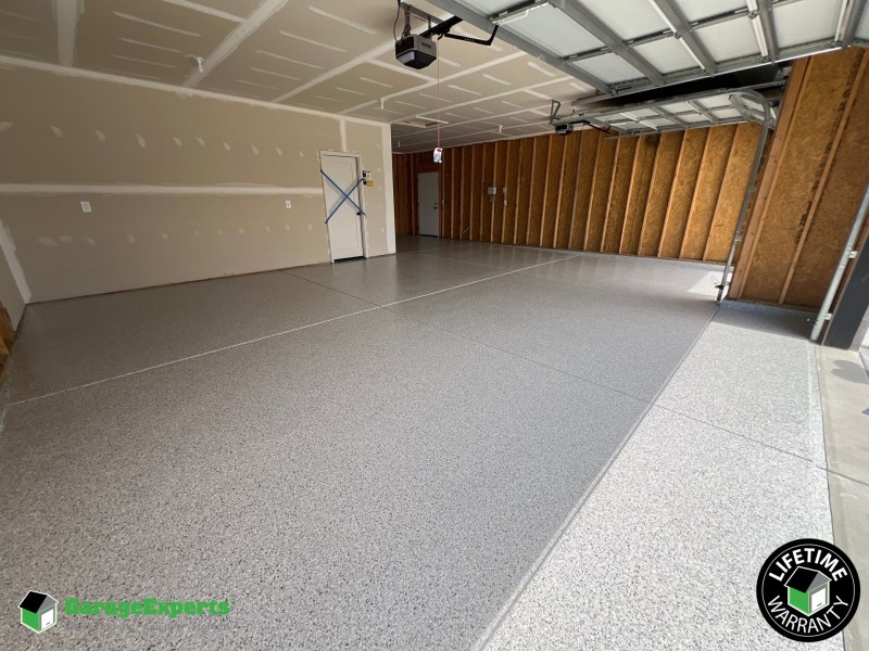 Residential Garage Epoxy Flooring in Wichita, Kansas