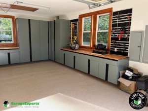 Residential Garage Cabinet Storage Solution in Enumclaw, Washington