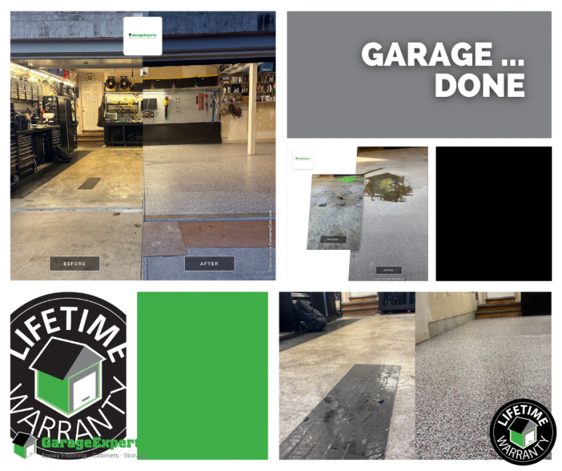 Residential Garage Epoxy Flooring in Fort Wayne, In Image