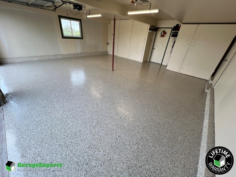 Residential Garage Epoxy Flooring in Augusta, Kansas Image