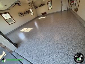 Residential Garage Epoxy Flooring in Valparaiso, Indiana