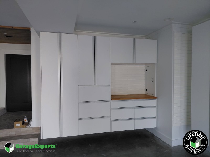 Residential Garage Cabinet Storage Solution in Mexico Beach, Florida Image