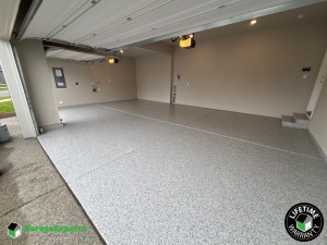 Residential Garage Epoxy Flooring in Stanwood, Washington