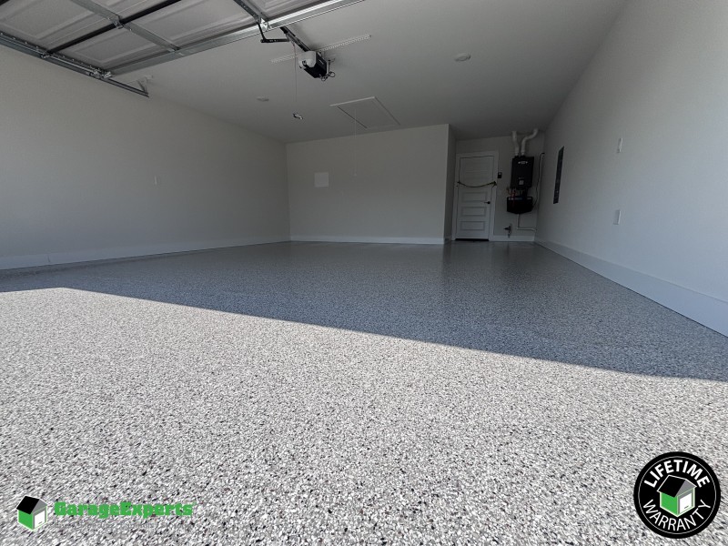 Residential Garage Epoxy Flooring in Fayetteville, Ar