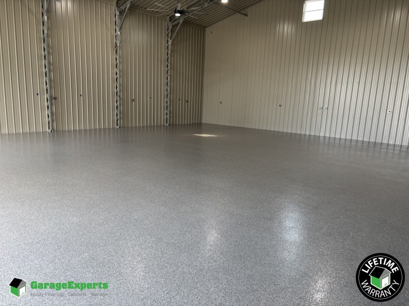 Residential Garage Epoxy Flooring in Washington, Il