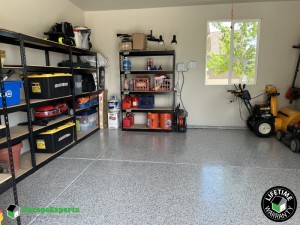 Residential Garage Epoxy Flooring in Arvada, Colorado