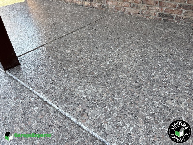 Residential Front Porch Epoxy Flooring in Springfield, Mo