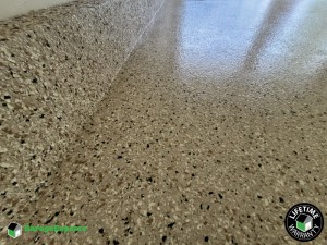 Residential Garage Epoxy Flooring in Watersound Origins At Inlet Beach, Florida