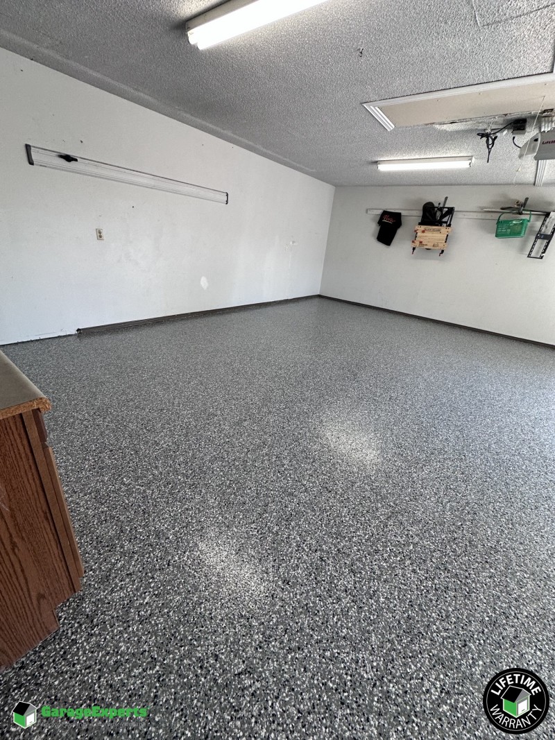Residential Garage Epoxy Flooring in Highland Village, Tx