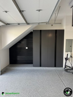 Residential Garage Cabinet Storage Solution in Lake Forest, California