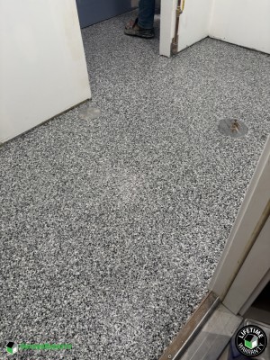 Residential Shop Epoxy Flooring in Peoria, Il