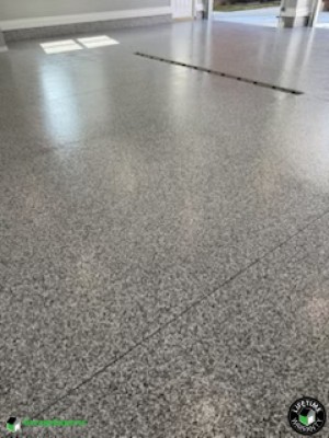 Residential 3 Car Garage Epoxy Flooring in Evansville, In