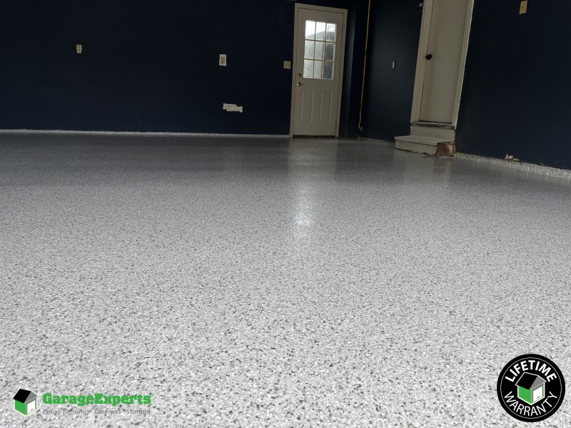 Residential Garage Epoxy Flooring in Gridley, Il