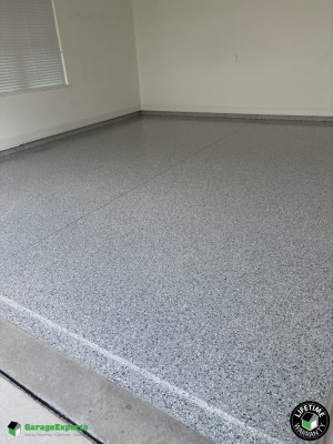 Residential Garage Epoxy Flooring in Grant Valkeria, Fl