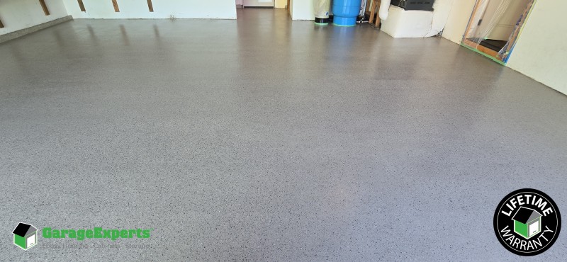 Residential Garage Epoxy Flooring in Sandy, Oregon