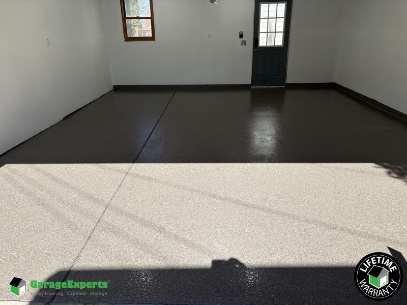 Residential Garage Epoxy Flooring in Peoria, Il