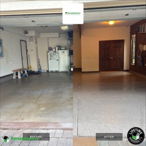 Residential Garage Epoxy Flooring in Ft Wayne 46815, In