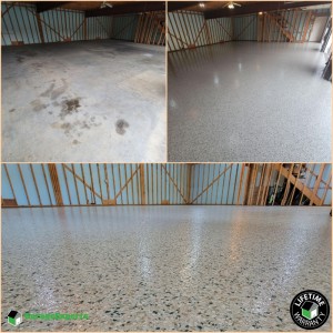 Residential Garage Epoxy Flooring in Midlothian, Va