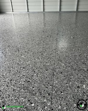 Residential Custom Blend Polyaspartic And Epoxy Flooring in Jupiter Farms, Fl