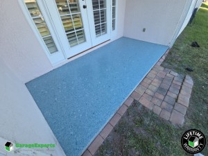Residential Garage Epoxy Flooring in Cocoa Beach, Fl