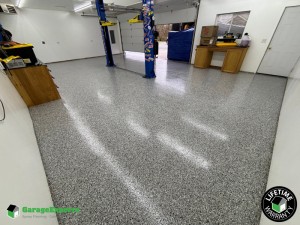 Commercial Shop Epoxy Flooring in Sedro Woolley, Washington