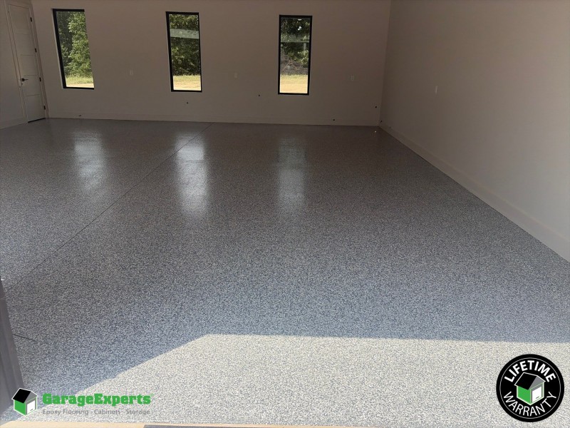 Residential Garage Epoxy Flooring in Fayetteville, Ar