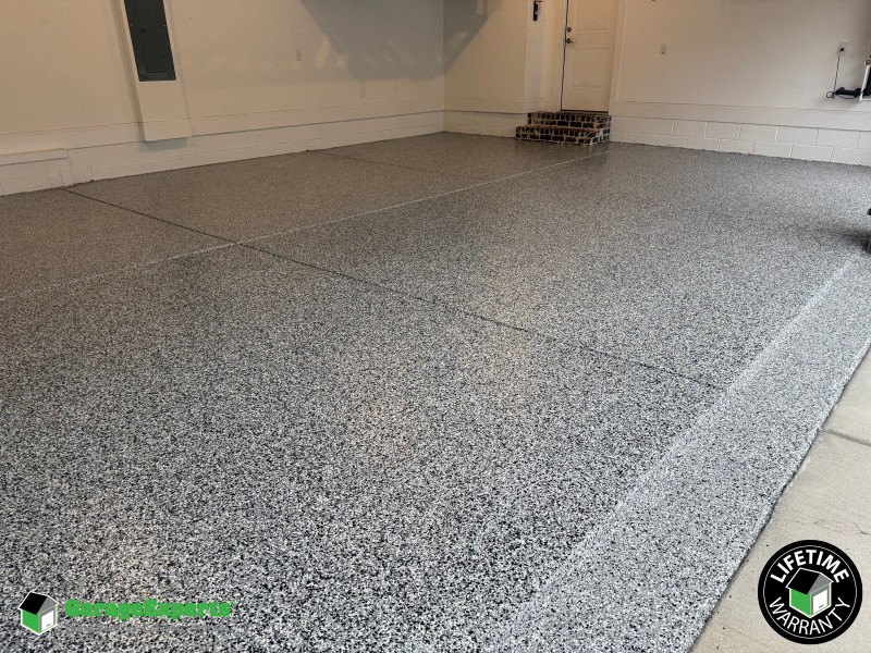 Residential Garage Epoxy Flooring in Athens, Al