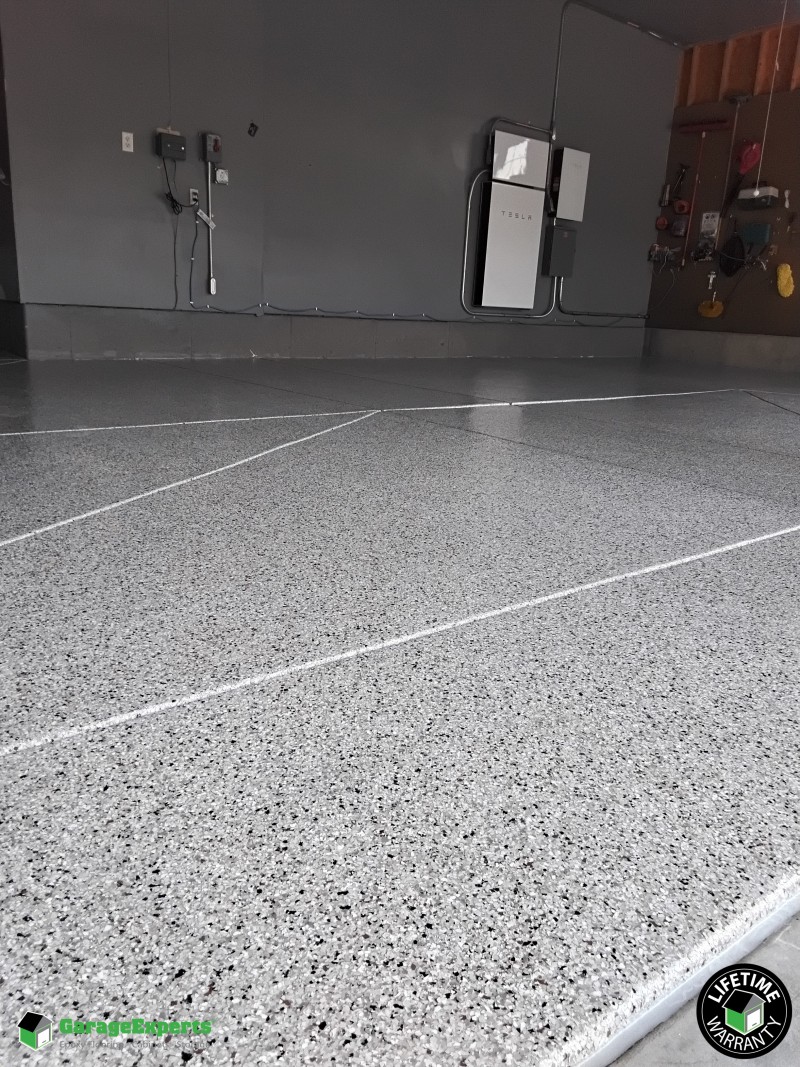 Residential Garage Epoxy Flooring in Thornton, Co