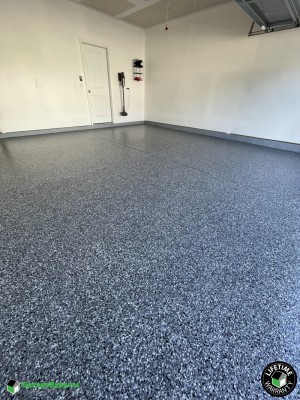 Residential Garage Epoxy Flooring in Williamsburg, Virginia