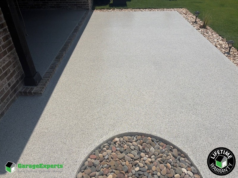 Residential Patio Epoxy Flooring in Pea Ridge, Ar