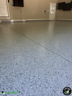 Residential 3 Car Garage Epoxy Flooring in Owensboro, Ky