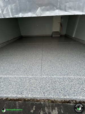 Residential Garage Epoxy Flooring in Montgomery, Il