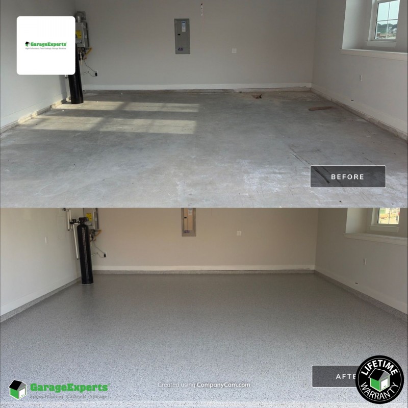 Residential Garage Epoxy Flooring in Mckinney, Tx