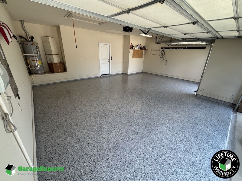 Residential Garage Epoxy Flooring in Denton, Tx