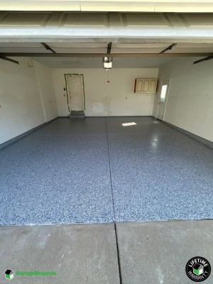 Residential Garage Epoxy Flooring in Batavia, Il